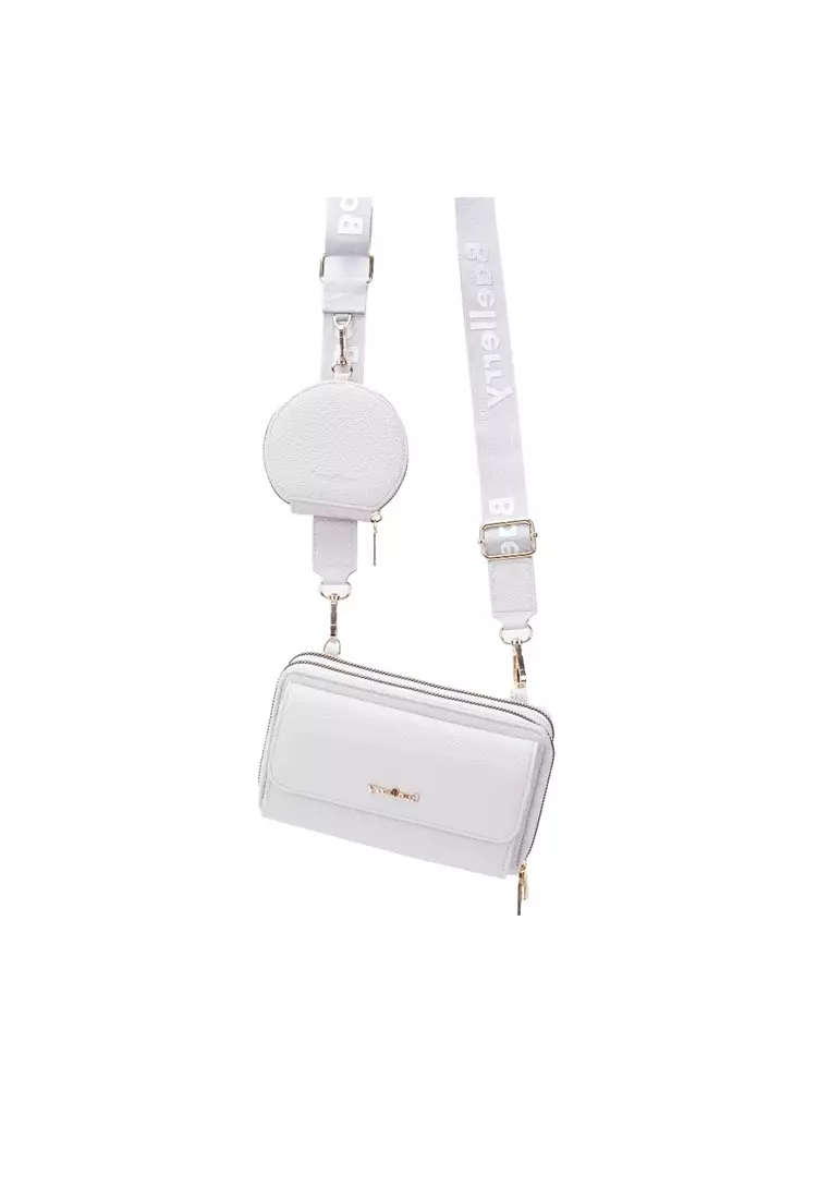 Tas Selempang Wanita Model Dompet Panjang PU Leather Quality Premium ORIGINAL