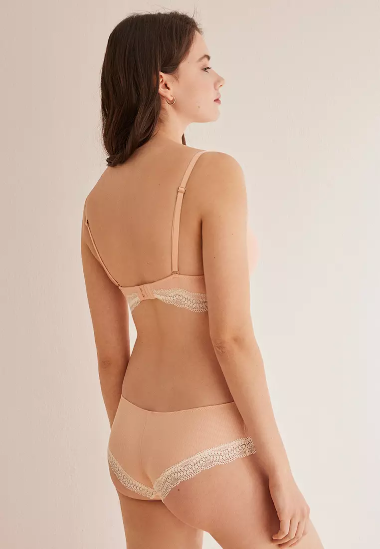 Orange Cotton Wide Side Panty