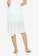 ZALORA BASICS green Textured Chiffon Midi Skirt with Slit 1DD9CAA01399C0GS_2