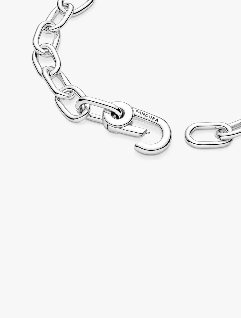 Sterling silver link bracelet