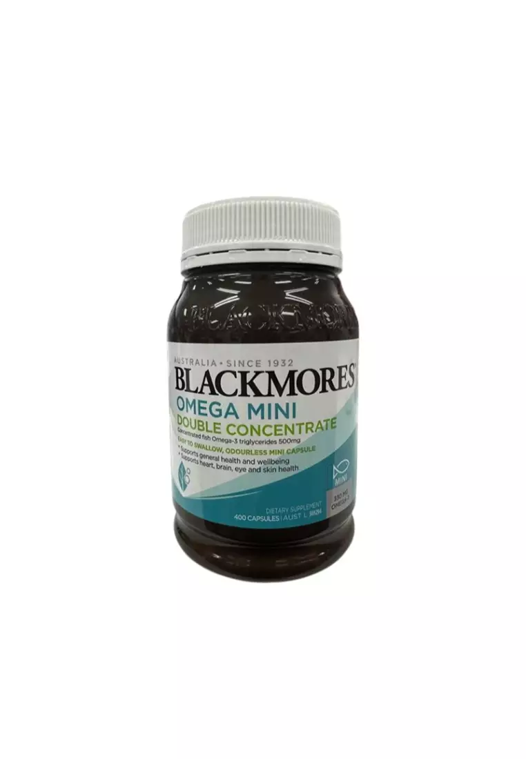 BLACKMORES Odourless Fish Oil Mini Caps (400capsules)