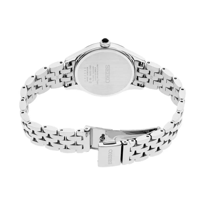 Jam Tangan Wanita Seiko Ladies SUR611P1 Discover More Green Dial Stainless Steel Strap