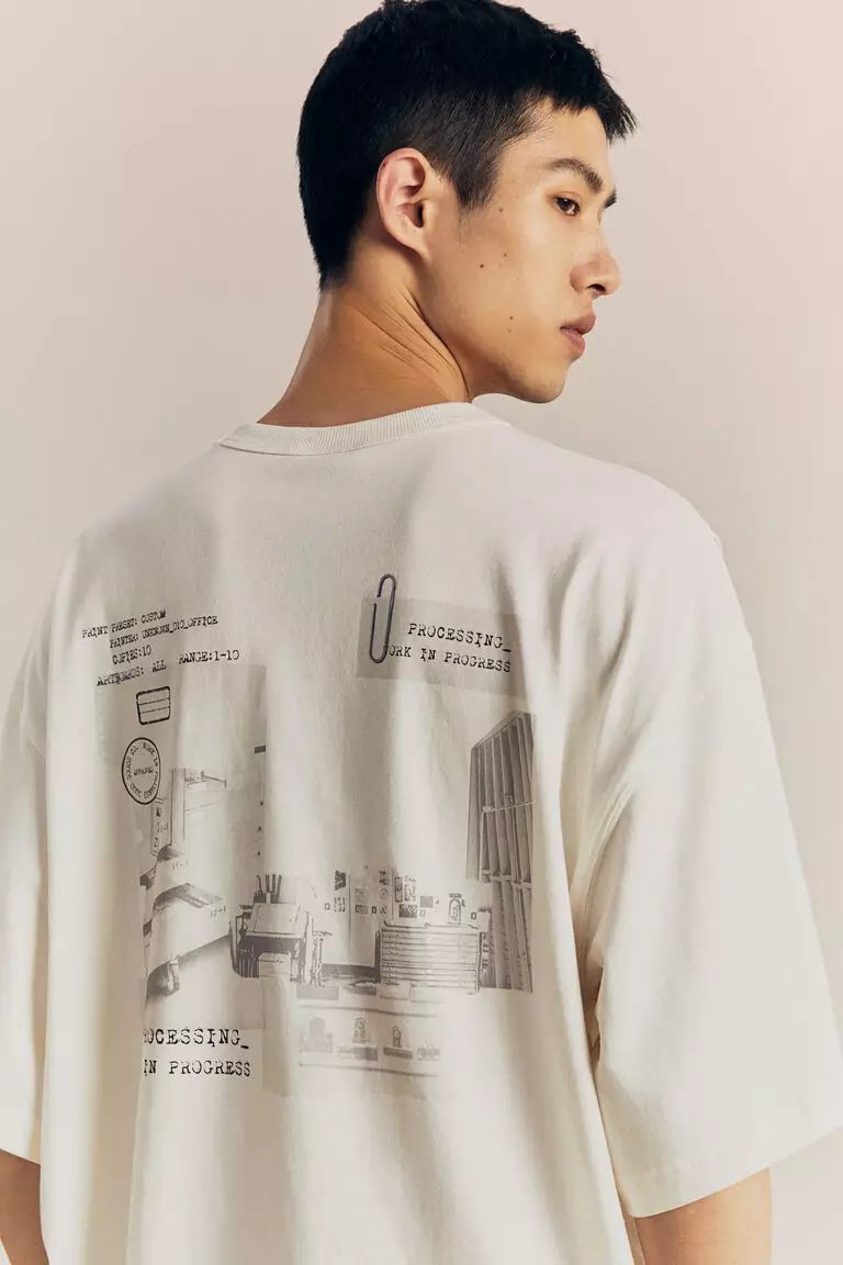 Loose Fit Printed T-shirt