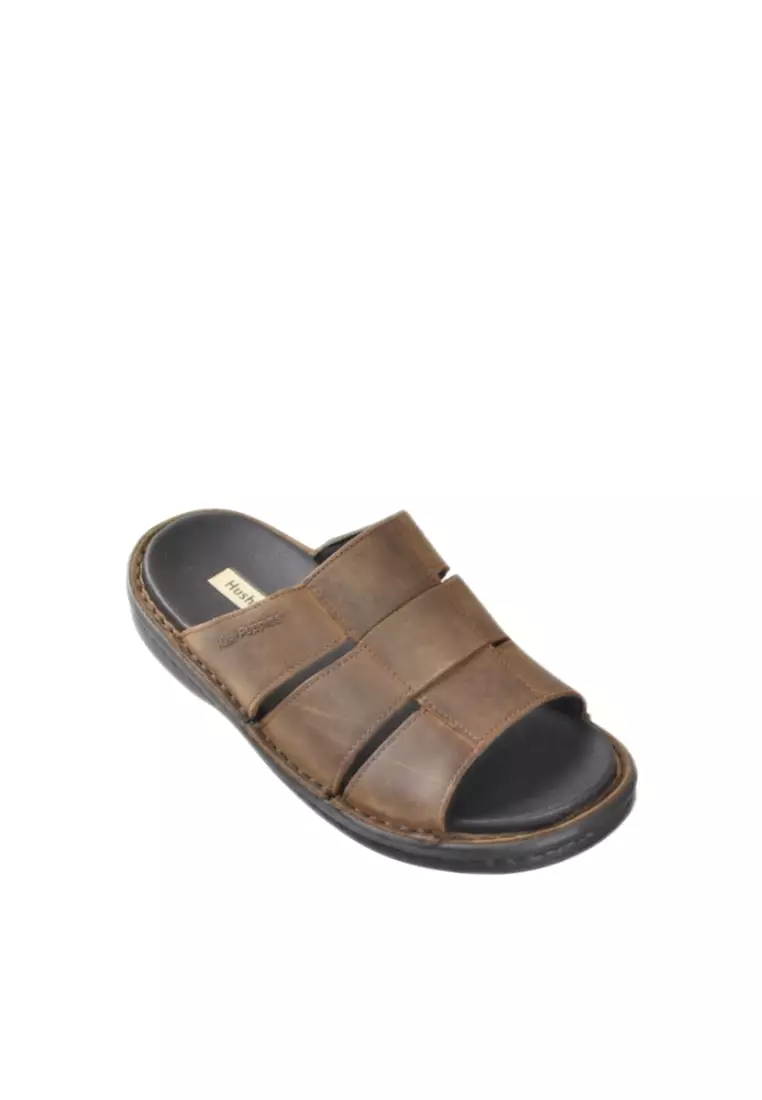 Hush Puppies Men’s Luciano Sandals In Dark Brown