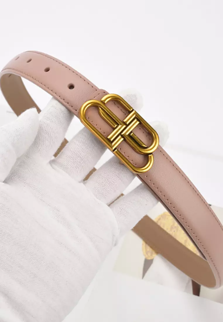Pink Women Genuine Leather Belt PHKCBELT1025a