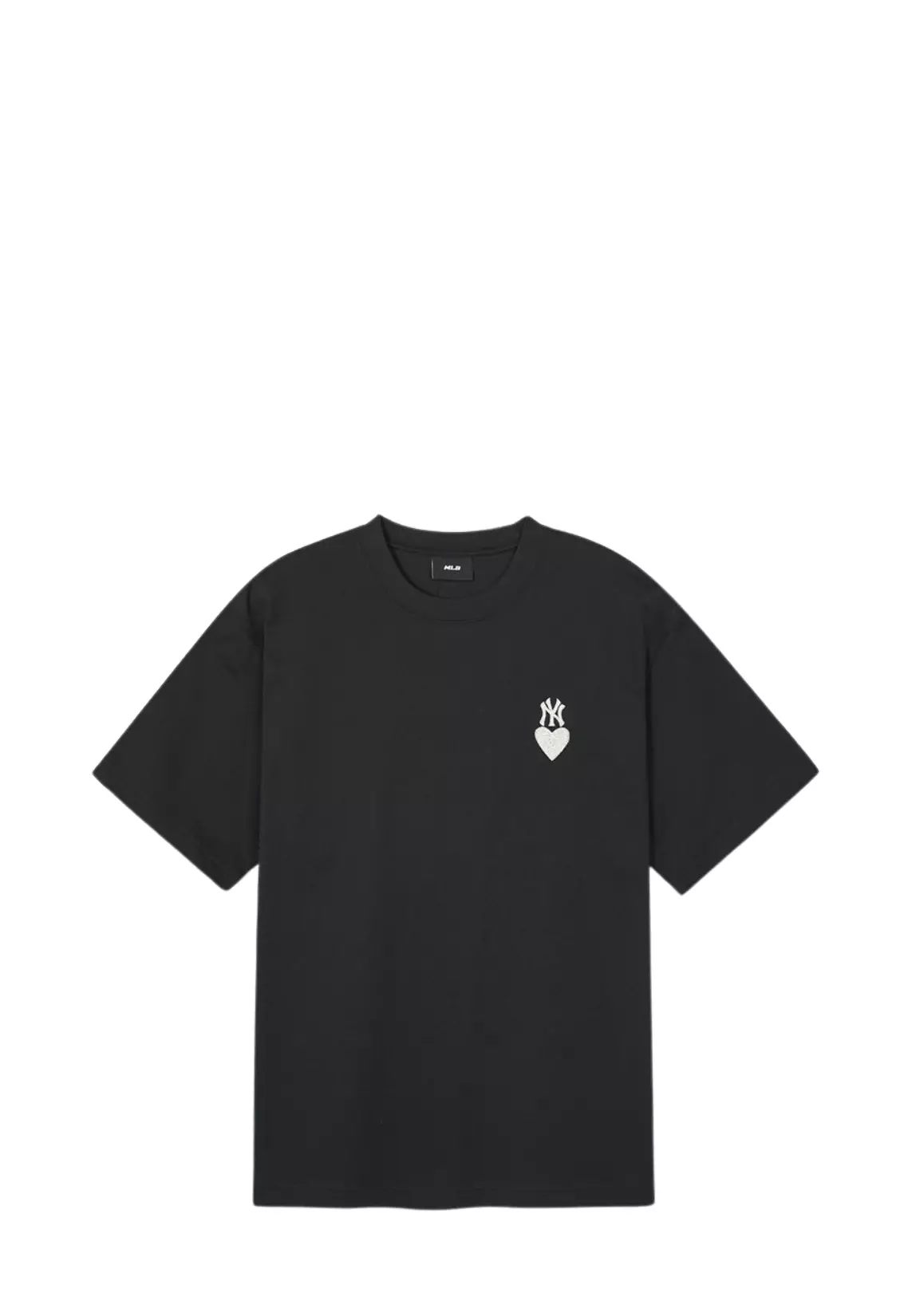 は自分にプチご褒美を Jual MLB Korea Heart Small Logo Overfit T-Shirts - NY Black トップス