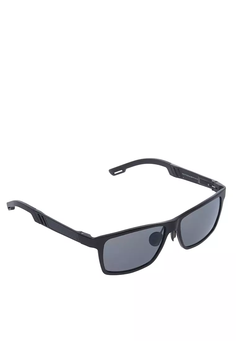 Adkins Sunglasses Kacamata Pria UV Polarized Frame Material Alloy ORIGINAL - Black Gray