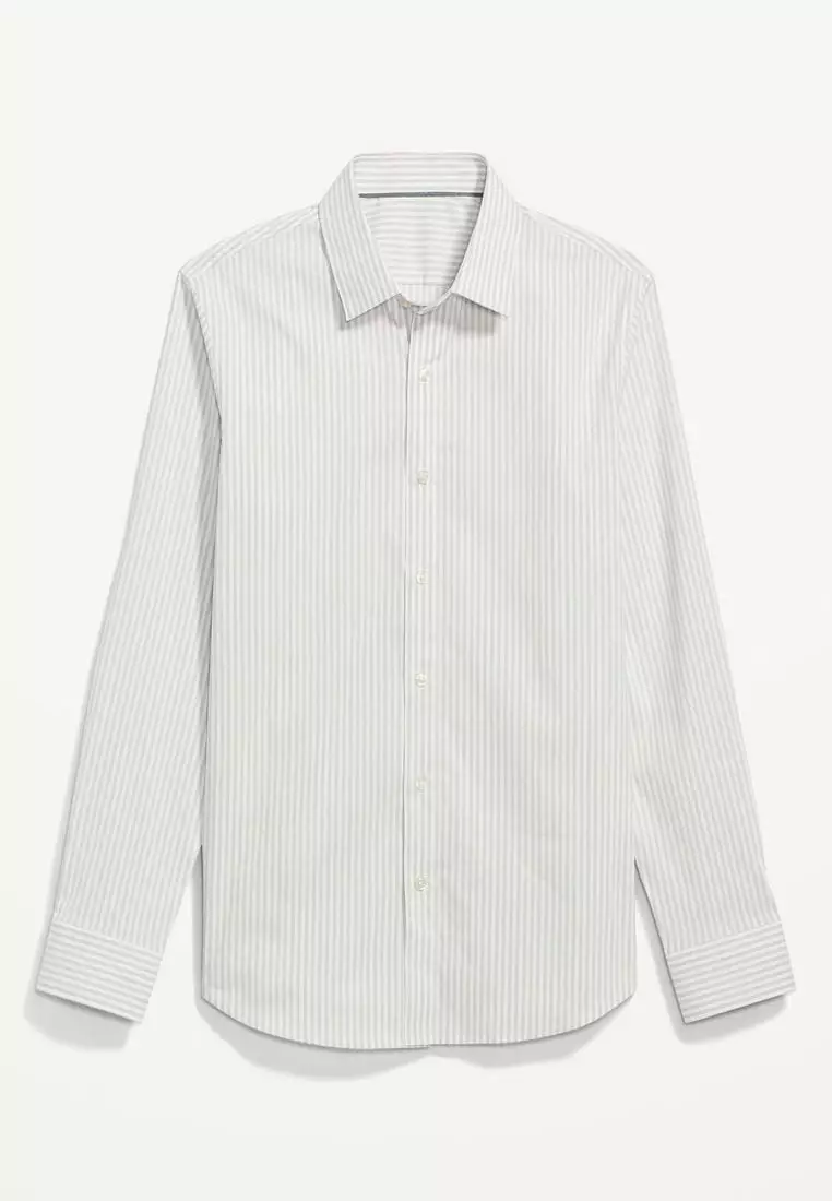 Slim-Fit Pro Signature Tech Dress Shirt For Men