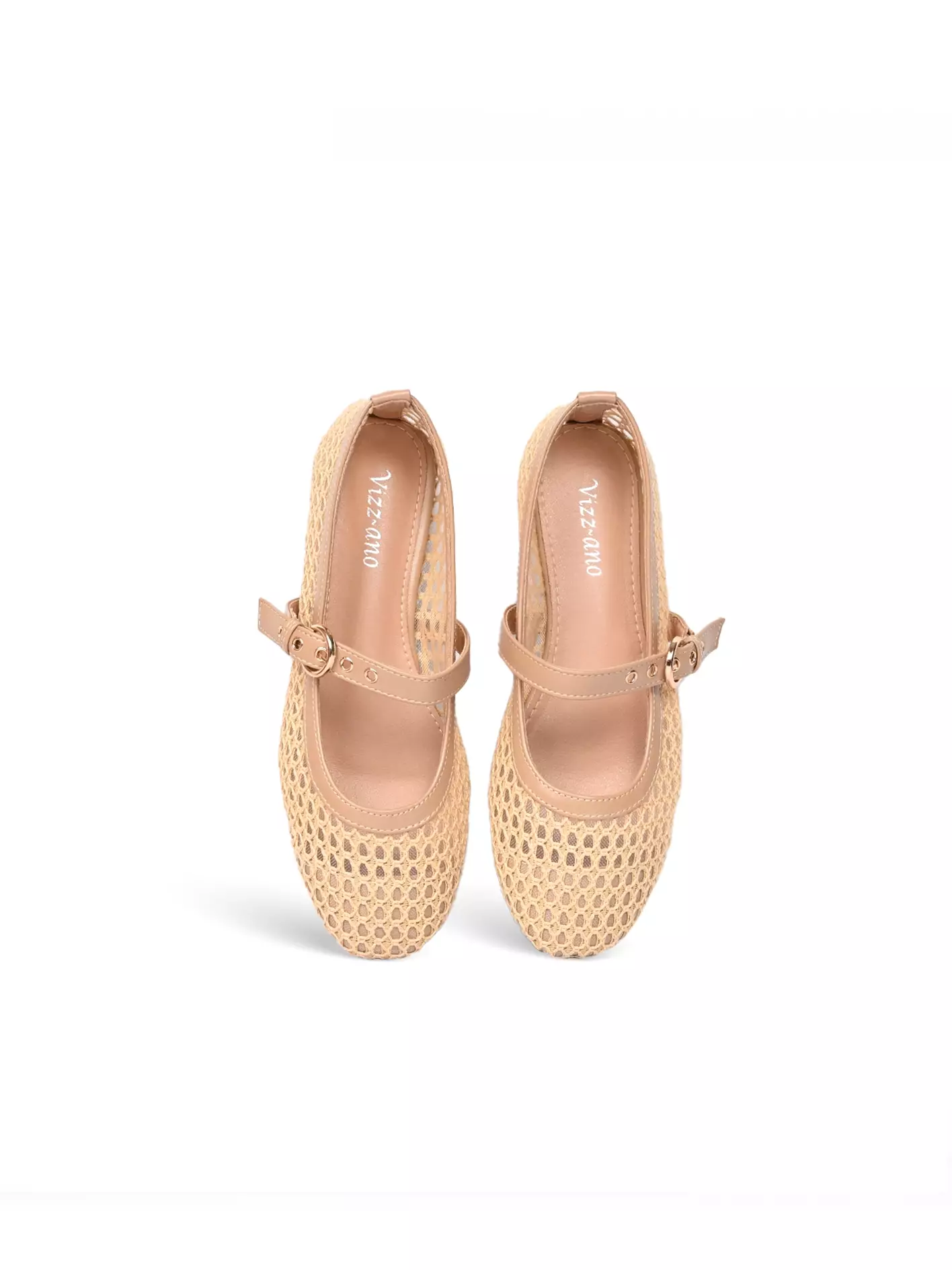 Vizzano Shoes Sepatu Flatshoes Jaring Wanita Design Lenore