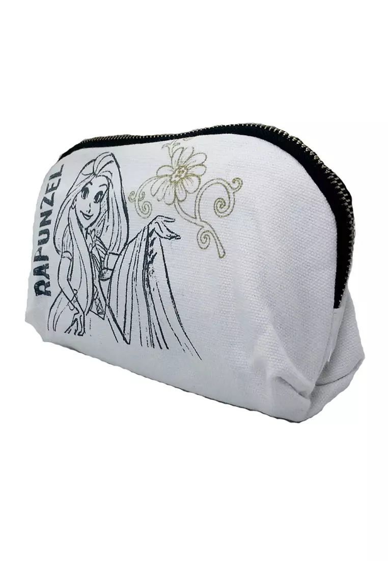 Buy DISNEY Princess Disney Princess Rapunzel Canvas Cosmetic Pouch ...