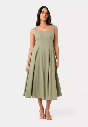 chinese dress ladies Basic A-Line Shift Dress  iORA