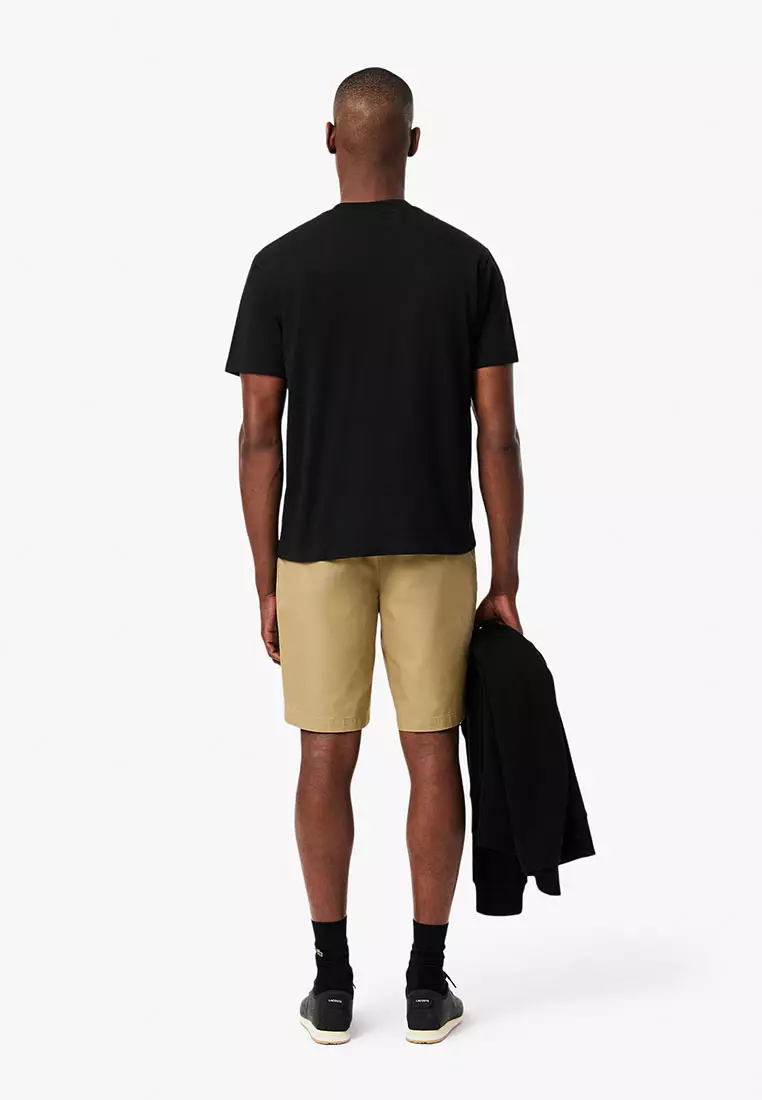 Regular Fit Gabardine Chino Bermuda Shorts