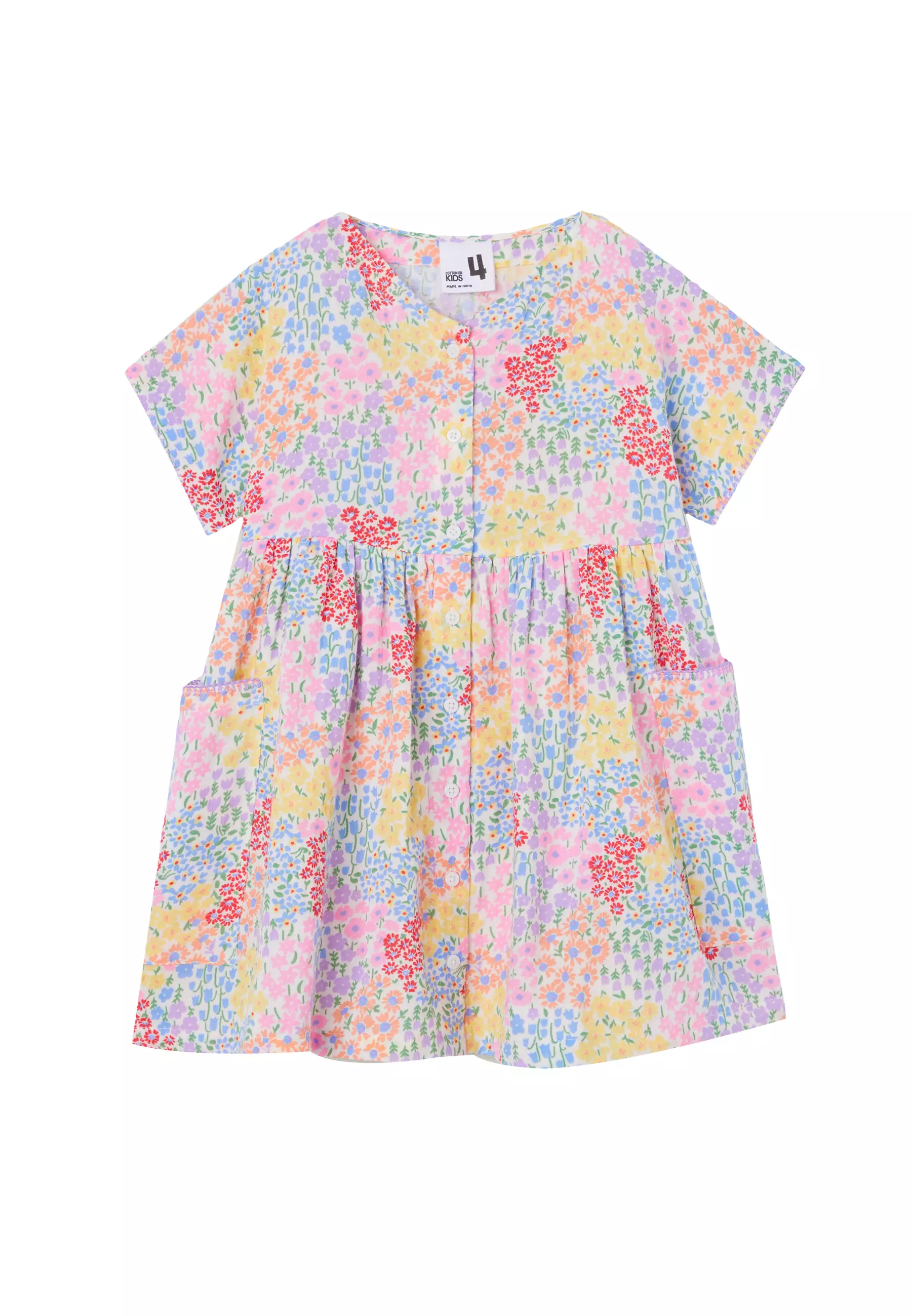 Cotton On Kids Isabel Short Sleeve Dress 2024 | Buy Cotton On Kids ...