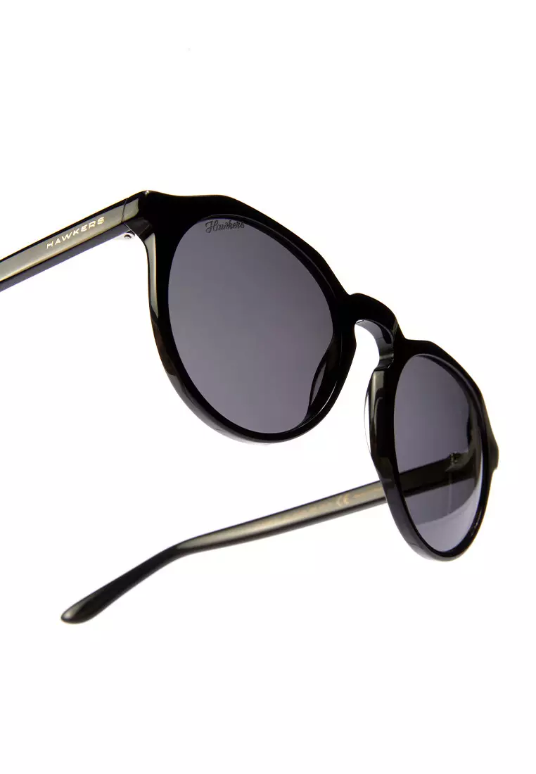 HAWKERS Black Dark WARWICK X Sunglasses for Men and Women. Official Product Designed in Spain