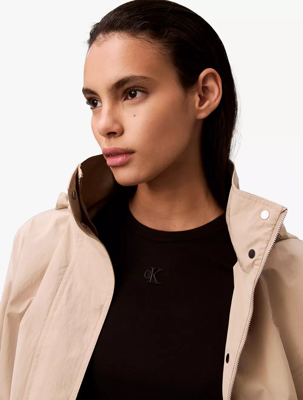 Calvin Klein - Rib Knit Mini Dress - Black