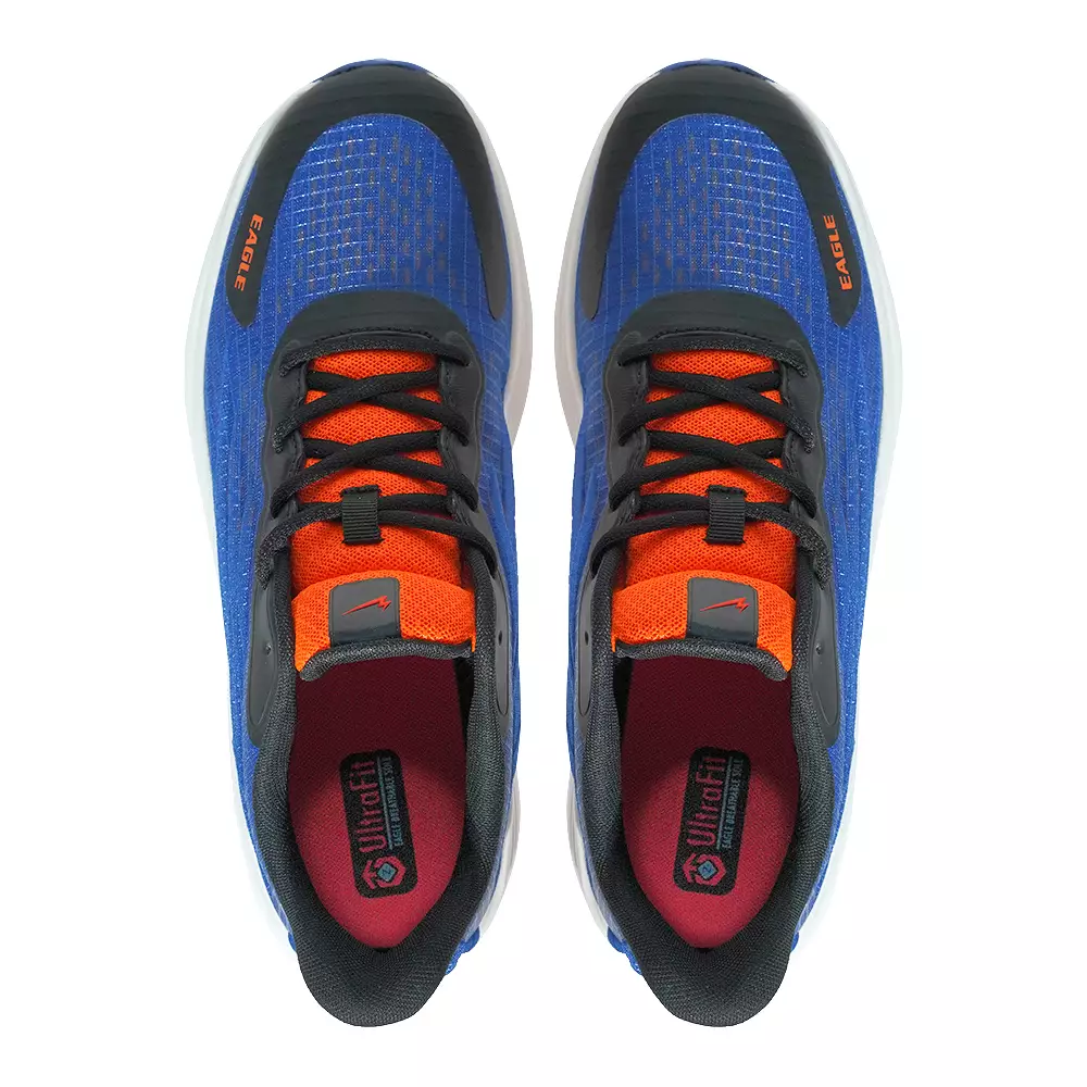 Eagle Sepatu Lari Shadowrun - BIRU/ORANYE