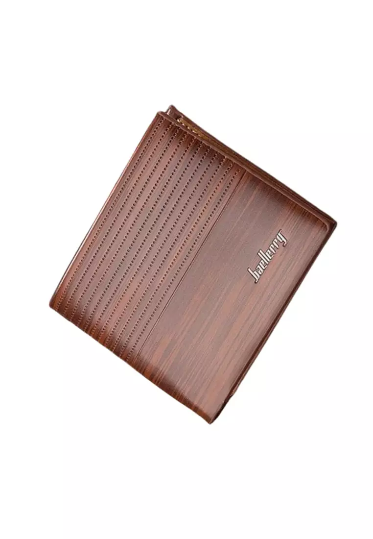 Dompet Pria Bahan Kulit PU Leather Premium Quality ORIGINAL - Brown