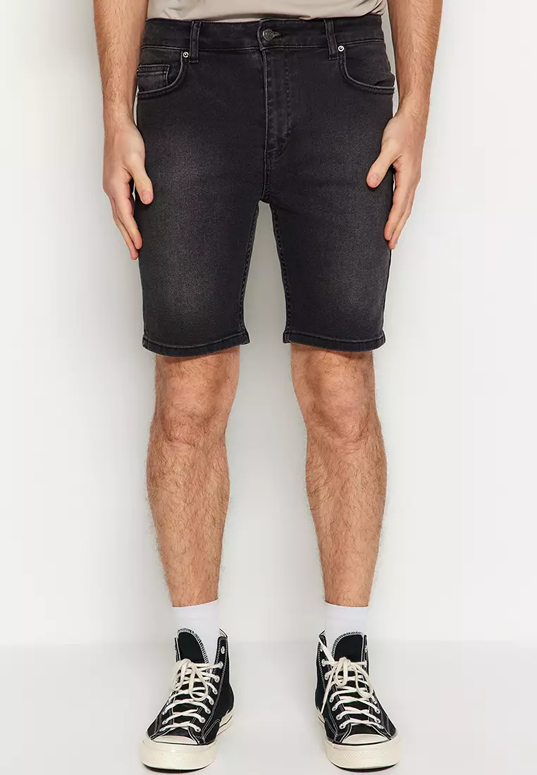 Mens cut sales jean shorts