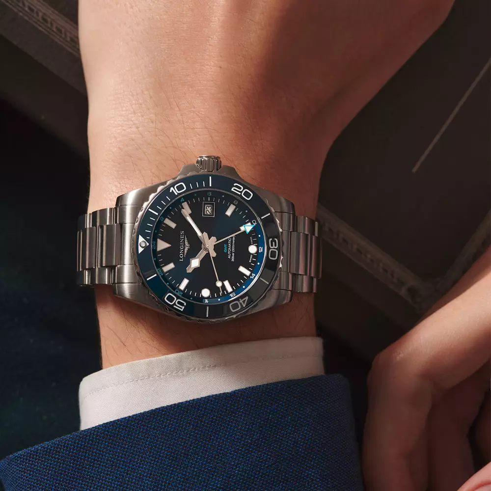 Jual Longines [FORTUNE WATCH DEALS] HydroConquest GMT 41 - L3.790.4.96 ...