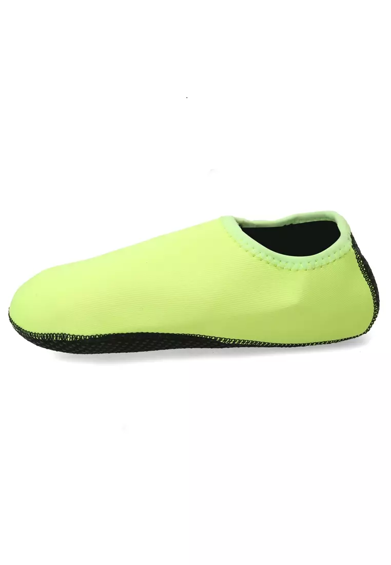 Sepatu Pantai Wanita Slip On Lembut Design Simple Casual  - Green