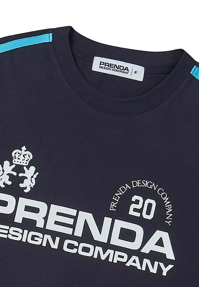 PDC Uniform See Through Layered Sleeve Navy