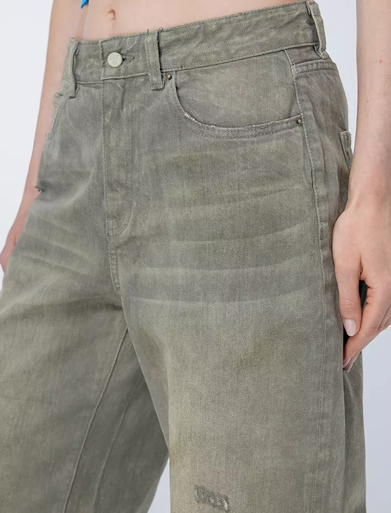 Straight Denim Jeans