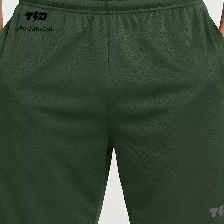 TDACTIVE Celana Pendek Olahraga AirStretch Padel Gym hijau green MB116
