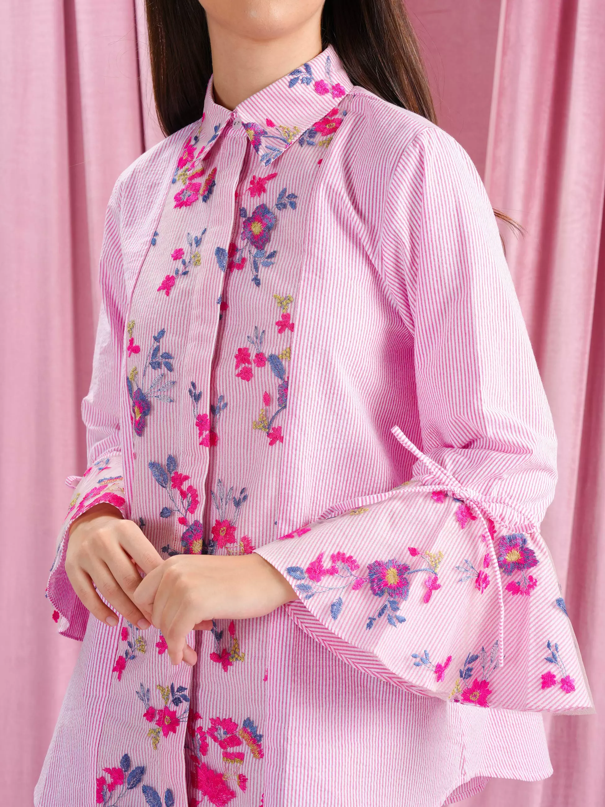 Aleza - Alaya Shirt Light Pink