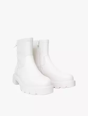 Staccato White Chunky Chelsea Boots Jual Ankle Boots STACCATO
