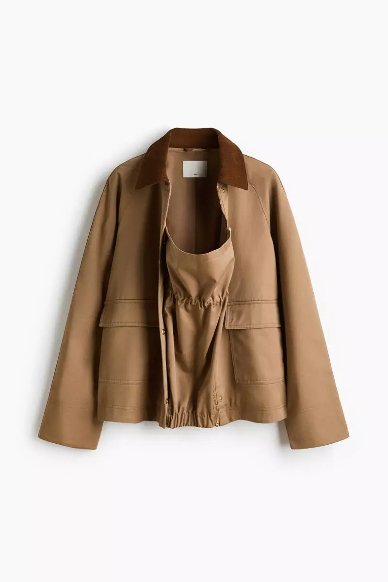 MAMA Before & After Babywearing twill jacket