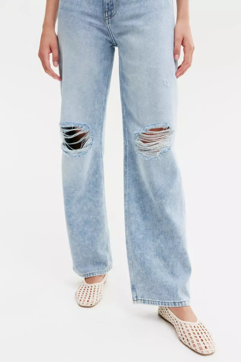 Straight High Jeans