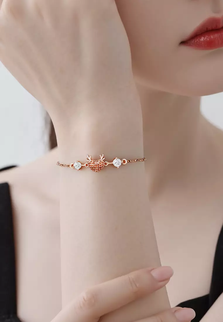 Gelang Wanita Gelang Titanium Original Korea Bracelet Cewek