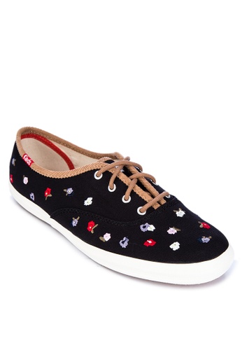 Shop Keds Champion Floral Embroidery Sneakers Online On Zalora