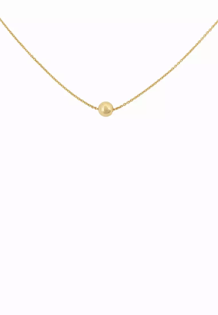 Buy AMORETTO La Sfera 18K Gold Ball Necklace in Small 2025 Online