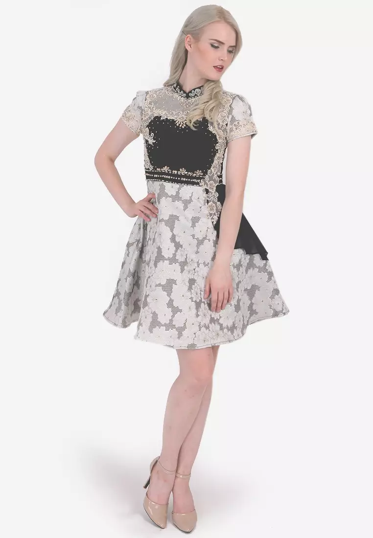 Bibiq Dress Jacquard