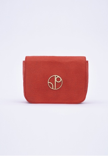 1 People red New York Piñatex® Belt Bag in Cherry 81BC4ACA6362FCGS_1