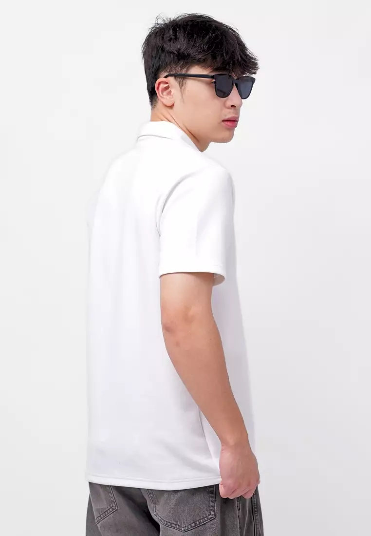 Ryusei Polo Pria Kaze Basic White