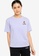 361° 紫色 Cross Training Short Sleeves T-Shirt 4841CAAA2ED392GS_1