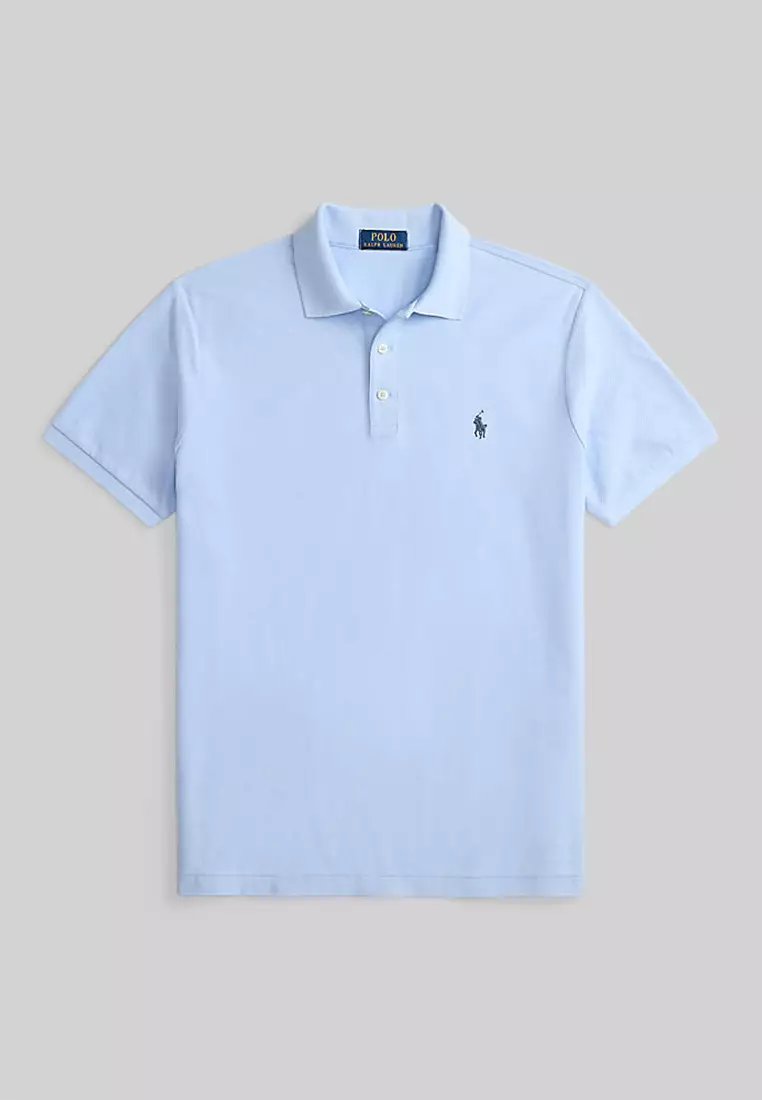 Custom Slim Fit Honeycomb-Mesh Polo