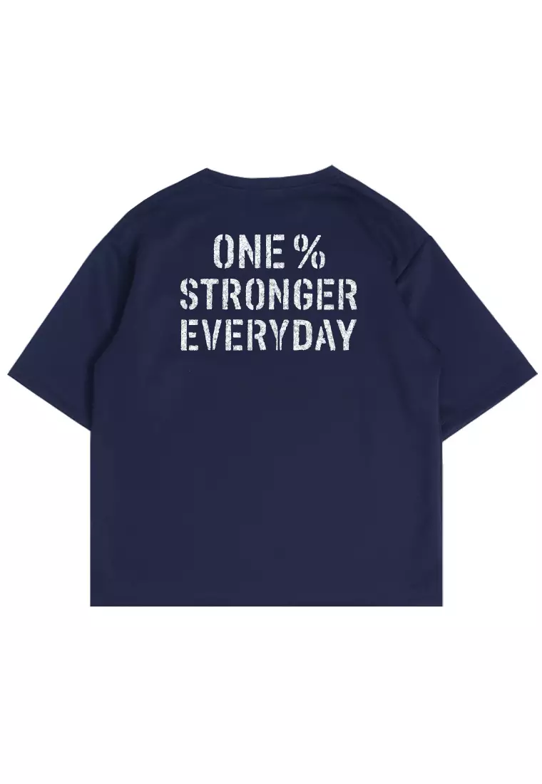 MTX28 Kaos Oversize Gym Scubalux "one % stronger" navy