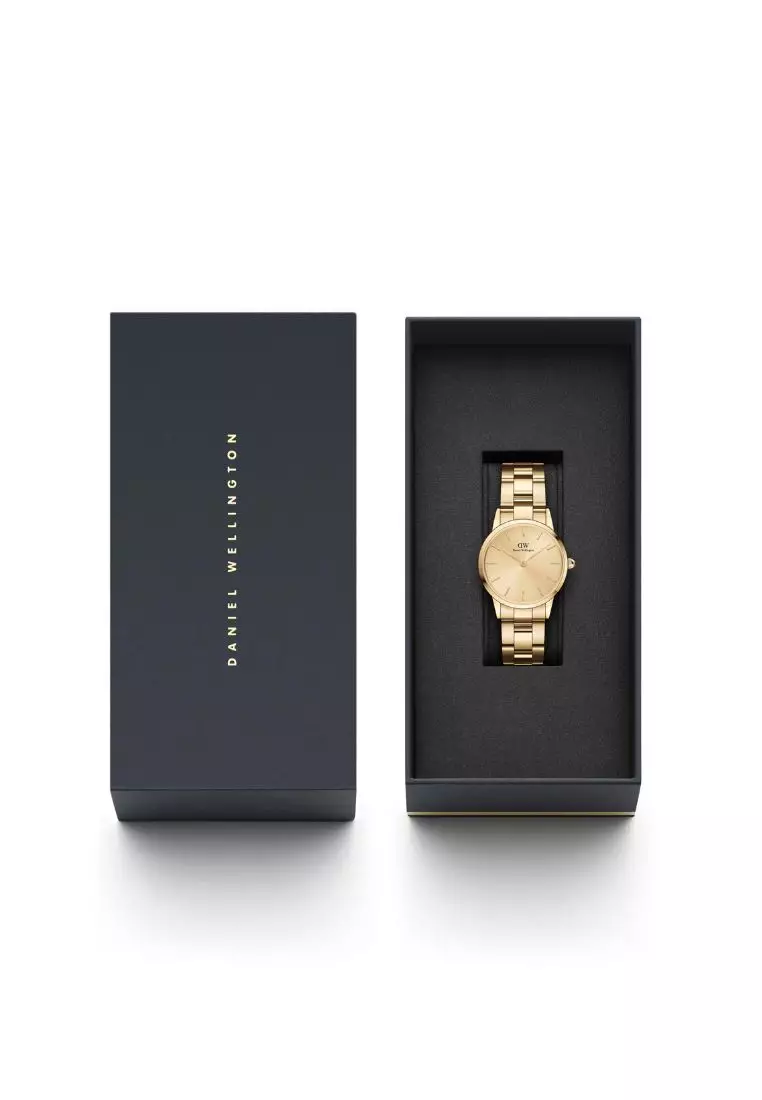 【新品未使用Daniel Wellington Iconic link 28mm Iconic Link Automatic Black