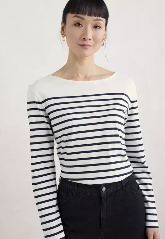 Seasalt Cornwall Natural Sailor Shirt