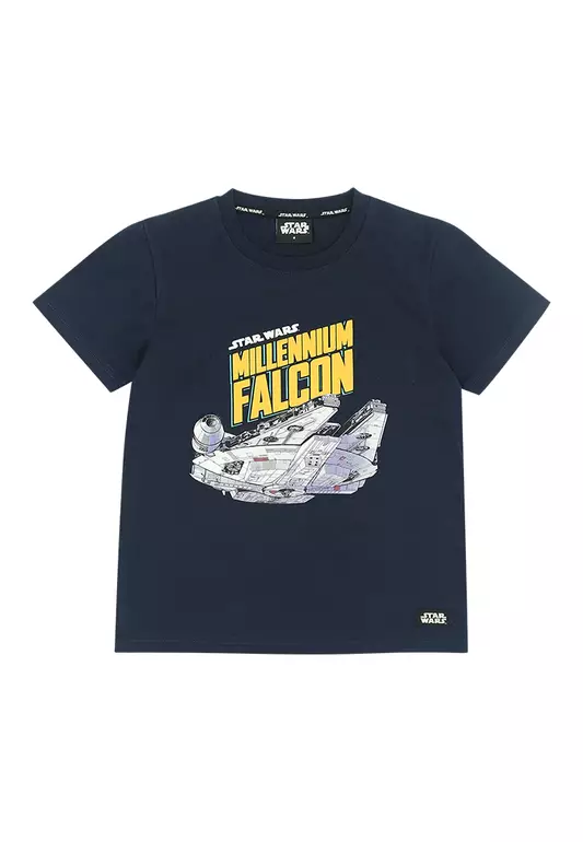 Boys "Millennium Falcon" Graphic T-Shirt