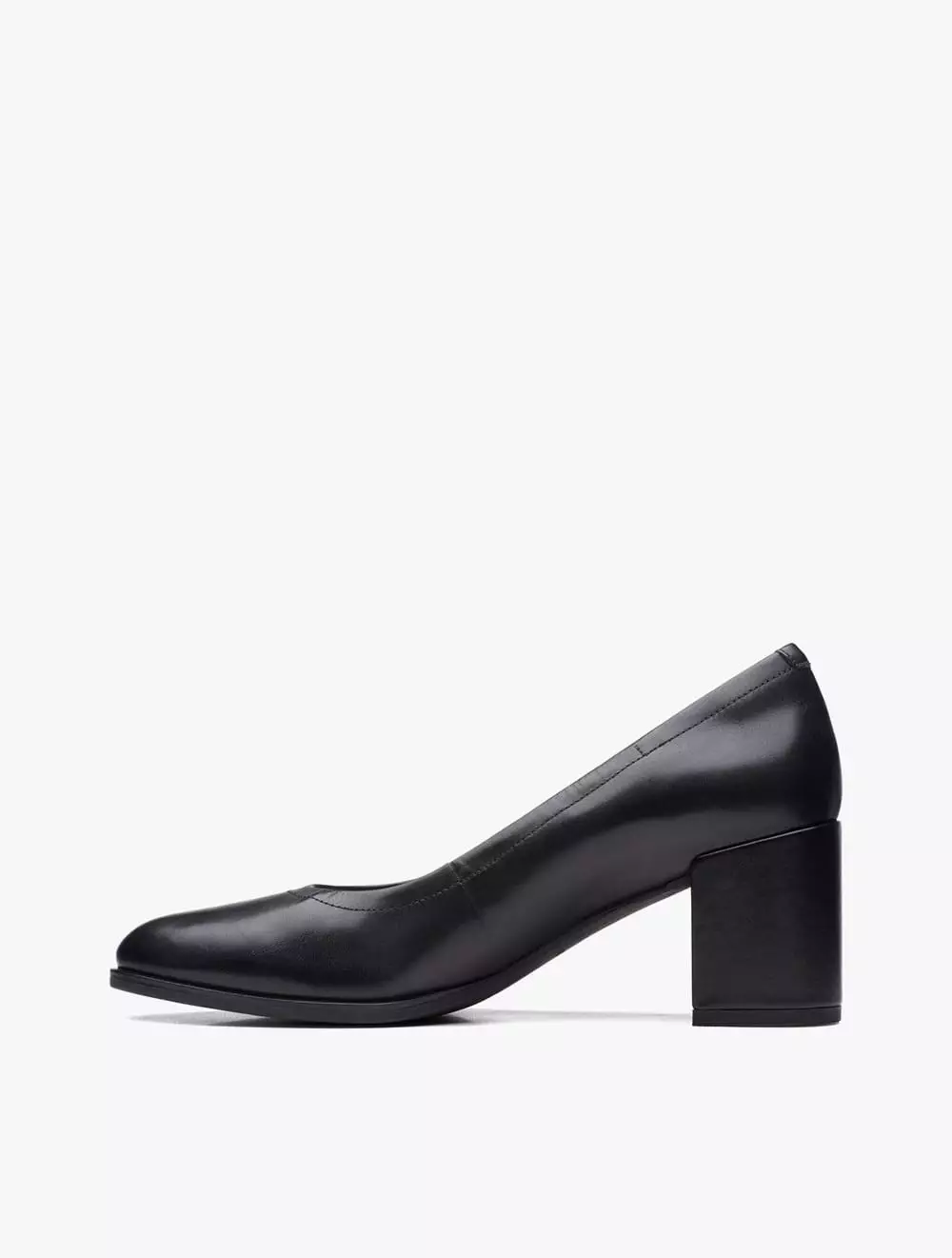 Jual Clarks Clarks Women's Heels Freva55 Court- Black Leather - Black ...