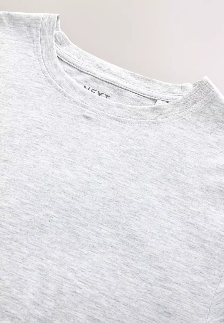 Essential Crew Neck Cotton T-Shirt Slim Fit