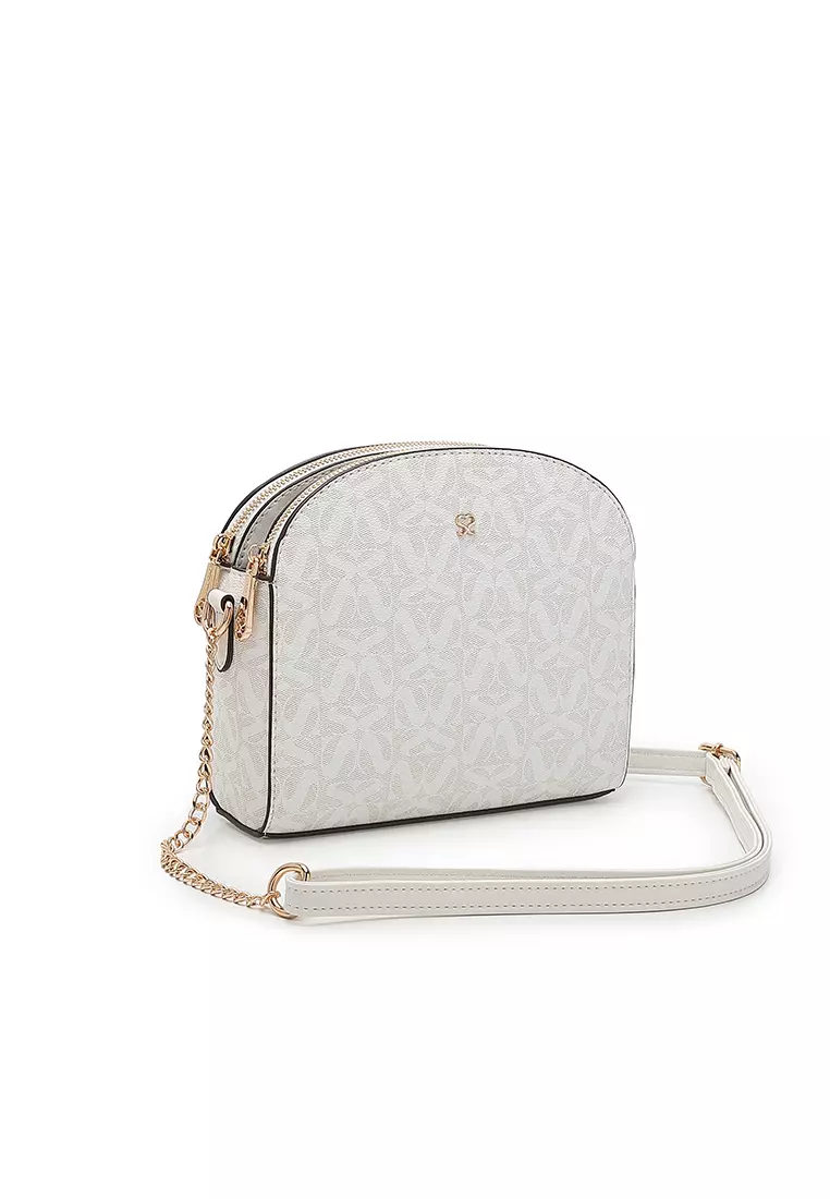 Women's Sling Bag / Crossbody Bag - White