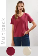 Burgundy Multicolored