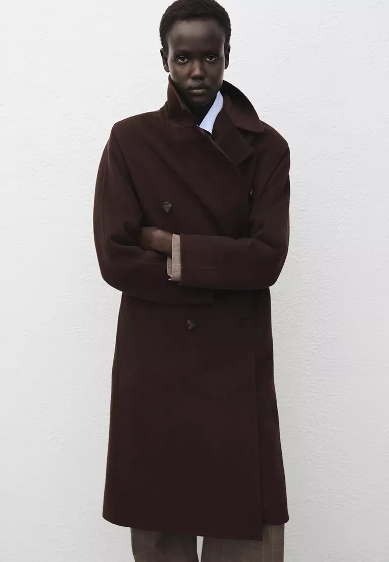 Handmade Oversized Wool Coat