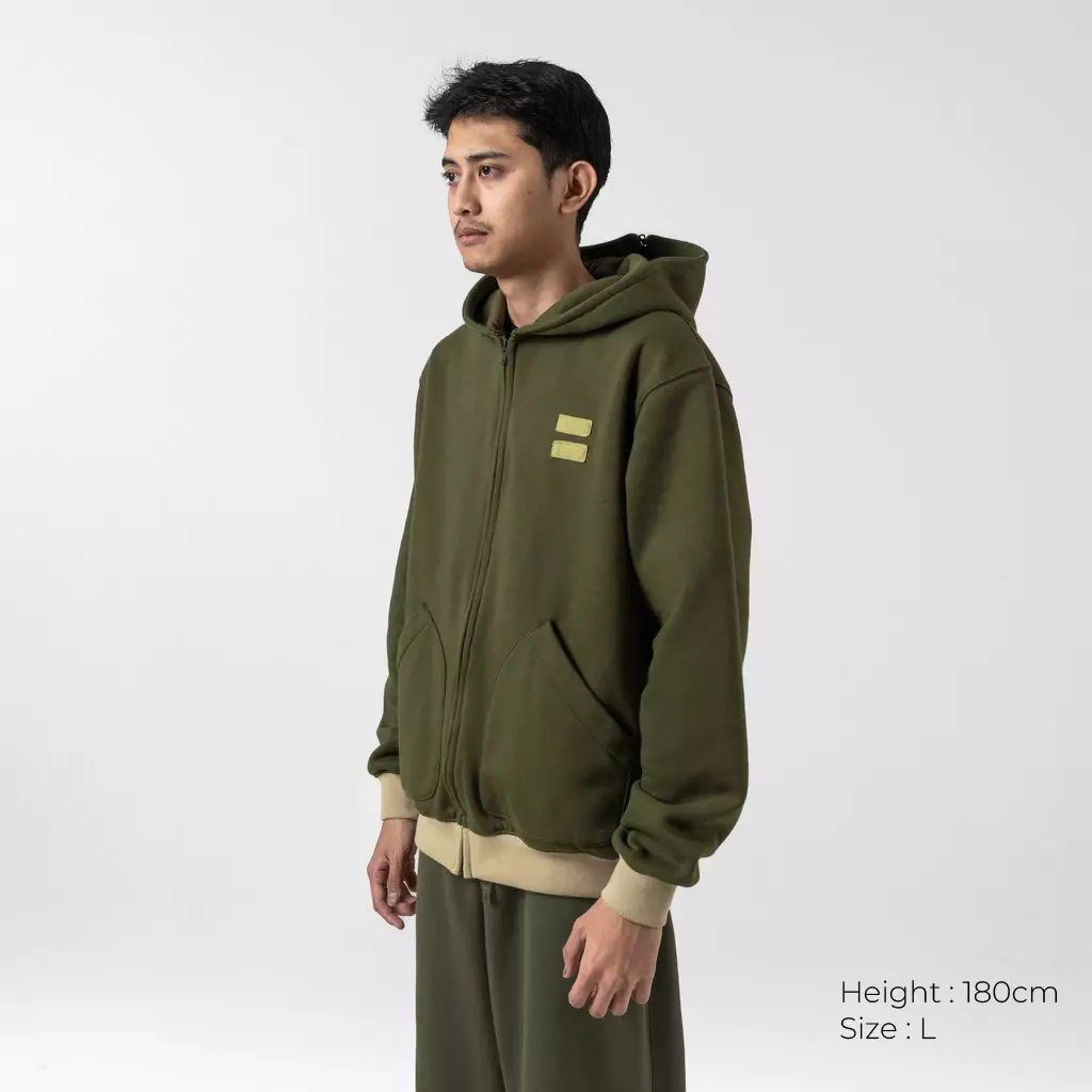 Bodypack Rancher Hoodie Sweater - Olive