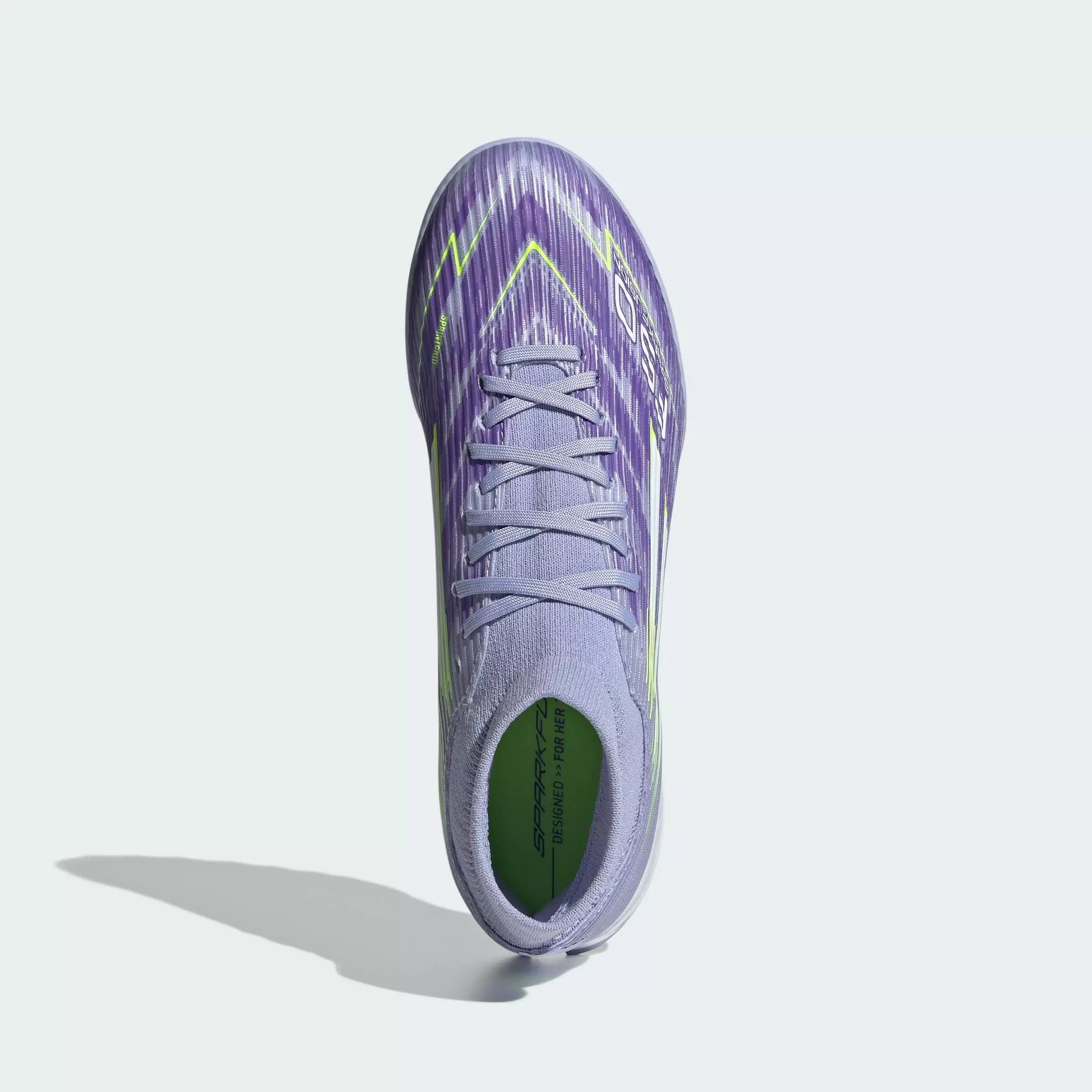 Football F50 Sparkfusion League Turf Boots Women Purple JI0014